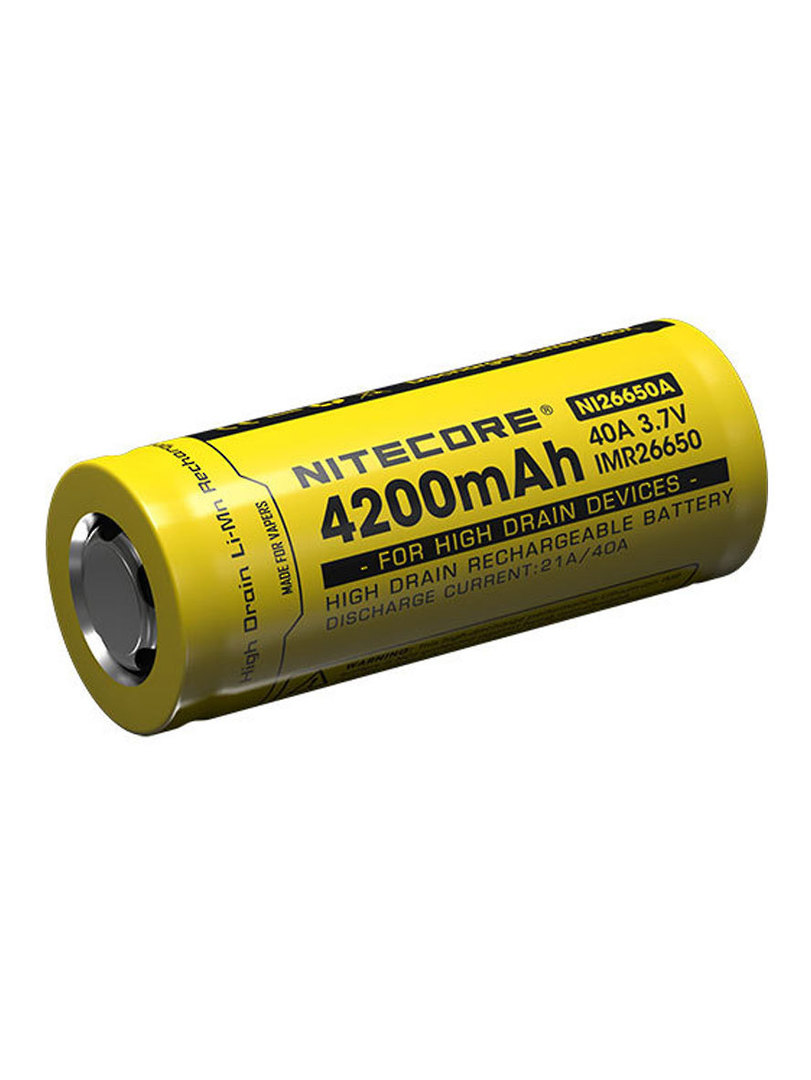 NITECORE NI26650A 26650 40A Lithium Battery image 0