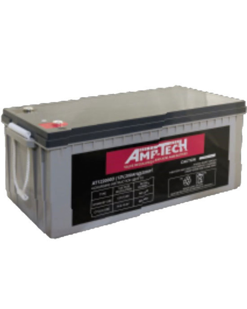 AMPTECH AT122000D 12V 200AH Deep Cycle SLA Battery image 0