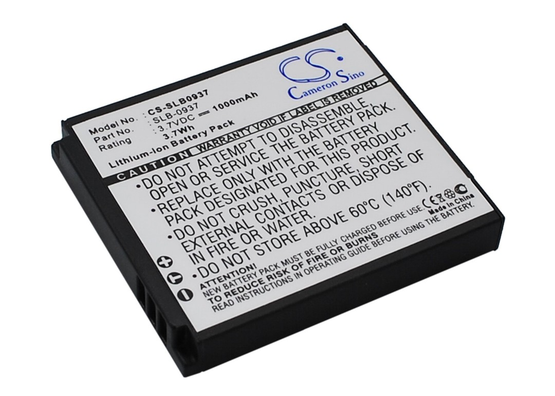SAMSUNG SLB-0937 SLB0937 Compatible Battery image 0