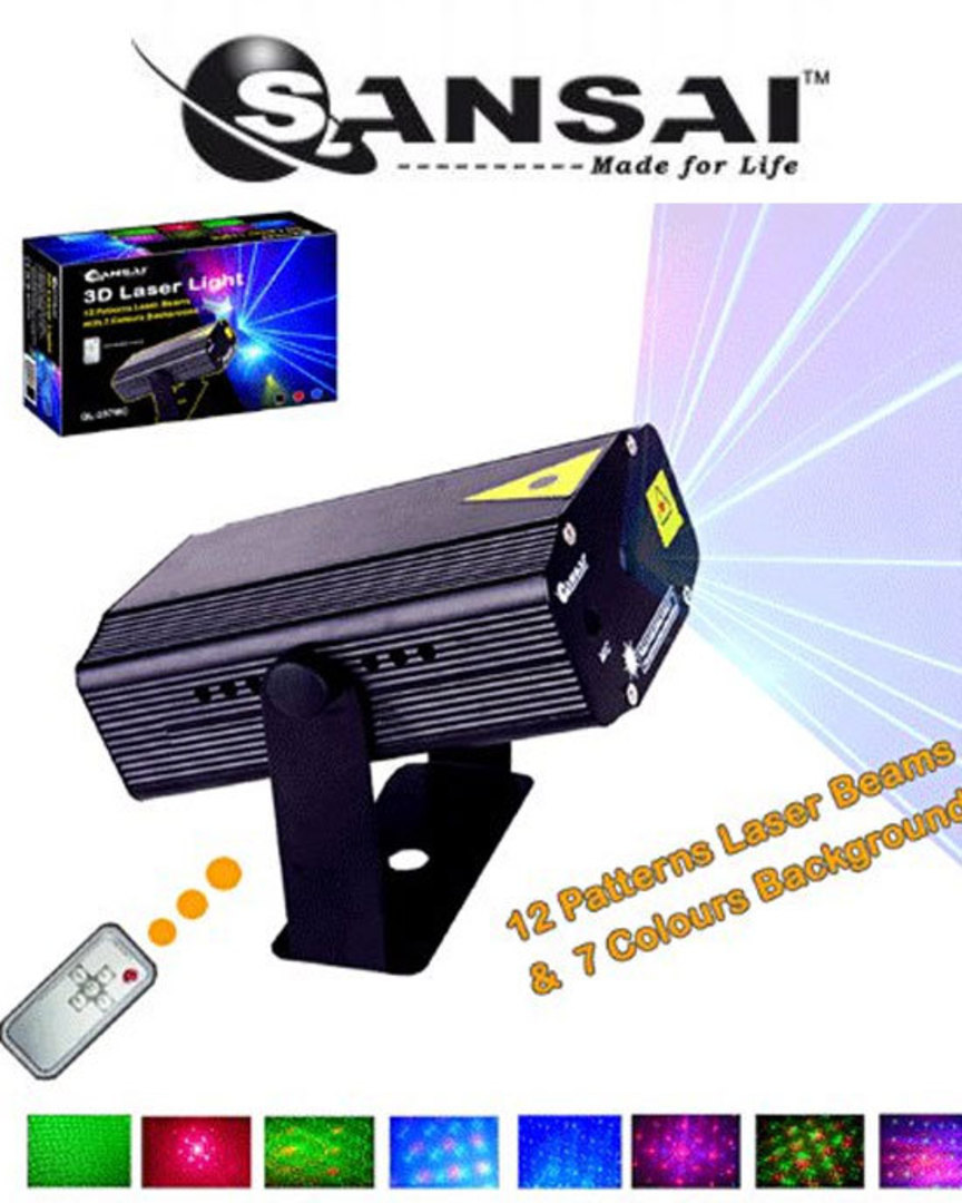 SANSAI Multi Pattern 3D Laser Lighting image 0