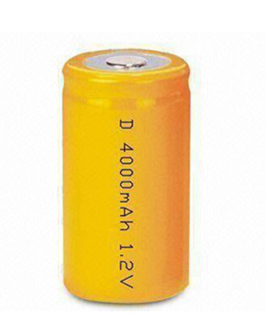 D Size 4000mAh NICD Rechargeable Battery image 0