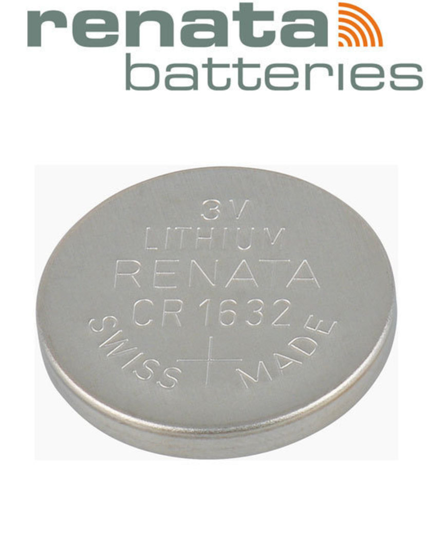 RENATA CR1632 Lithium Battery image 1