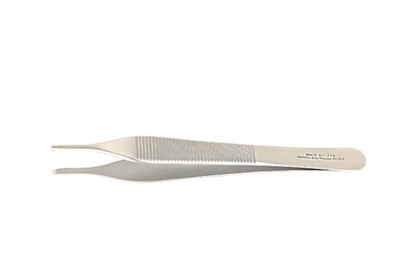 MERIT Adson Forceps 1x2 Toothed 12cm image 0