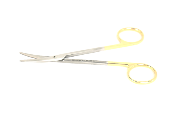 SKLAR Strabismus Scissors Curved 11.5cm TC image 0