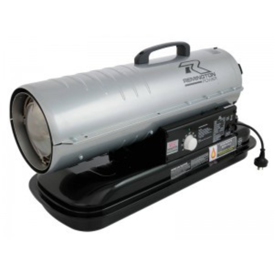 Small portable Forced Air Industrial Heater, Diesel - inc fuel image 1