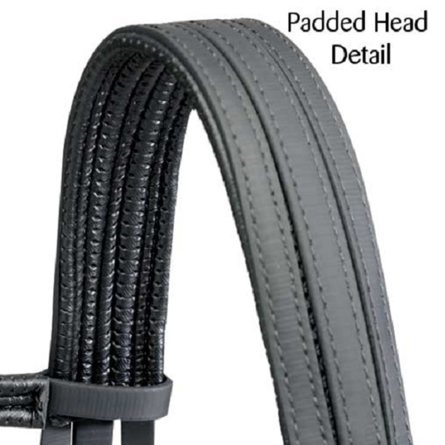 Zilco Synthetic Dressage Bridle image 1