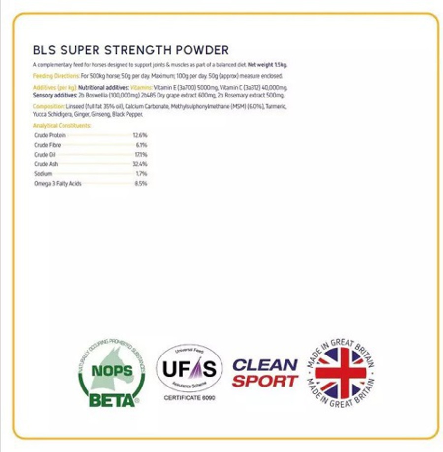 Equine America BLS Super Strength Powder image 1