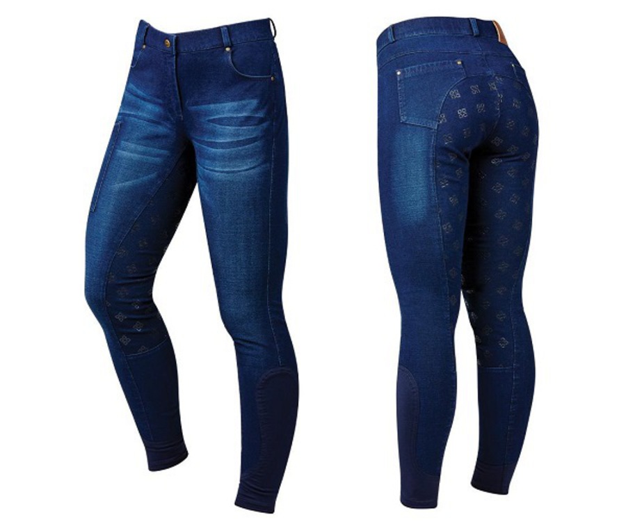 Dublin Shona Full Suede Seat Denim Breeches