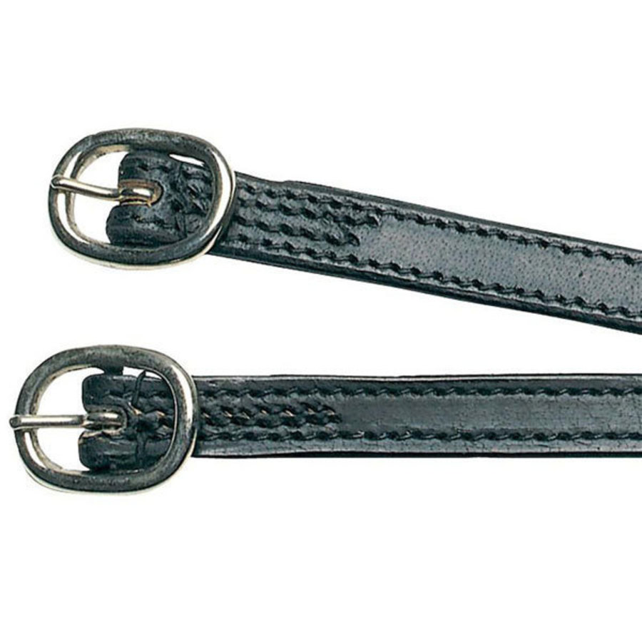 Kincade Stitched Leather Spur Straps image 0
