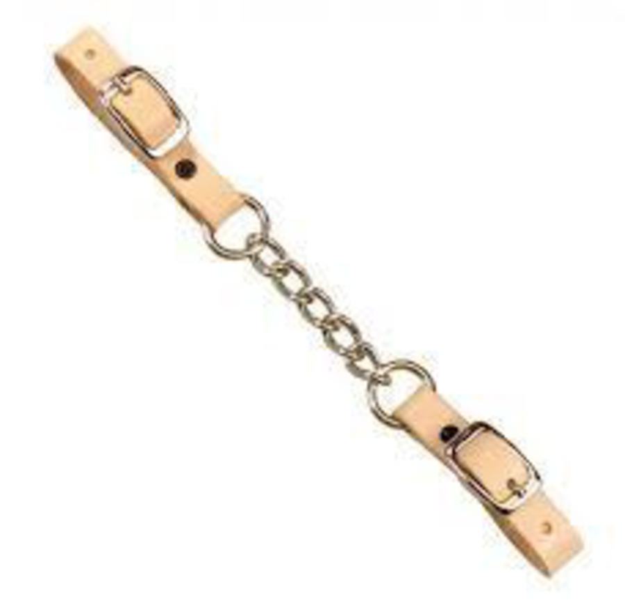 Kincade Hackamore Curb Chain With Leather Ends image 0