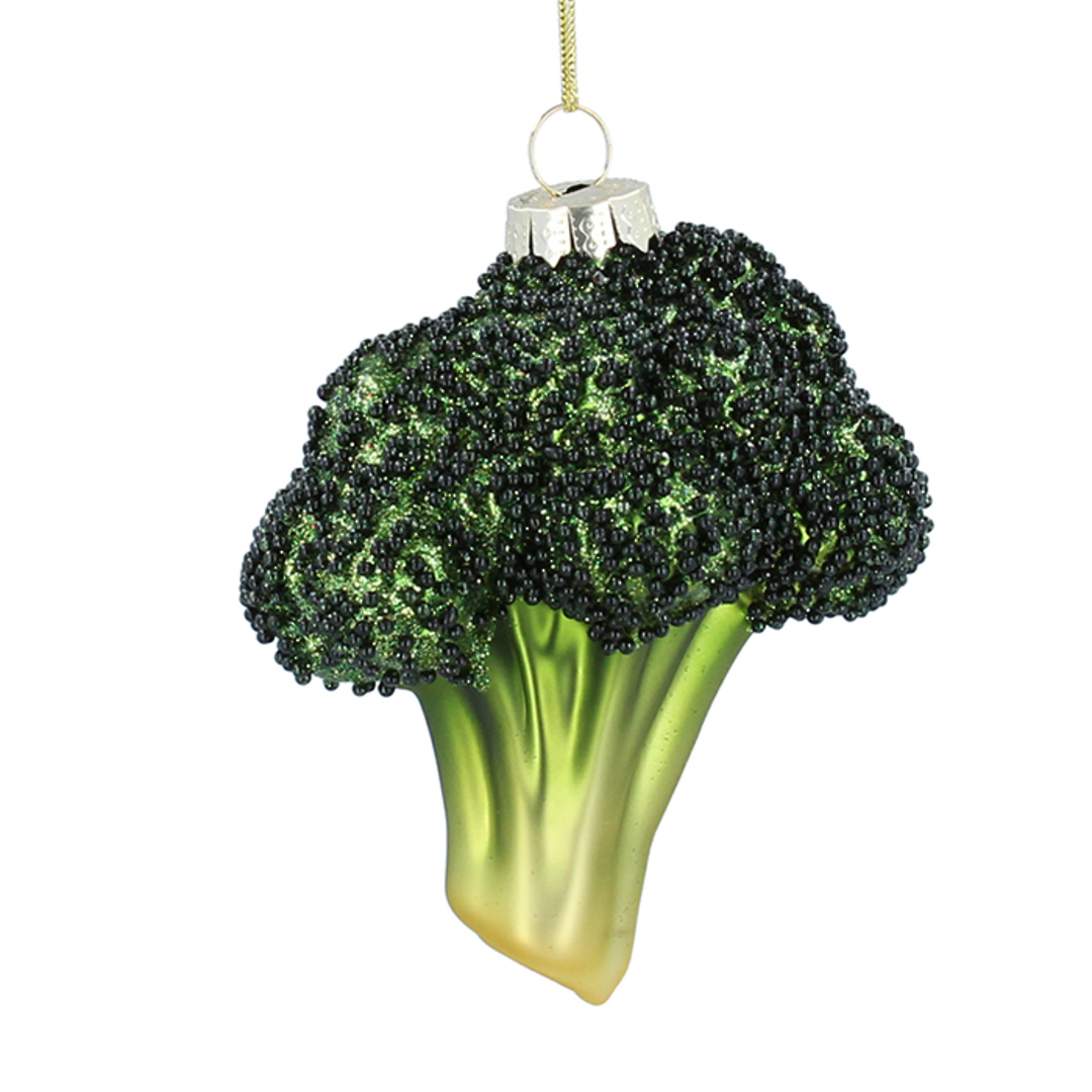 Glass Broccoli Stem 9cm *ETA NOV image 0