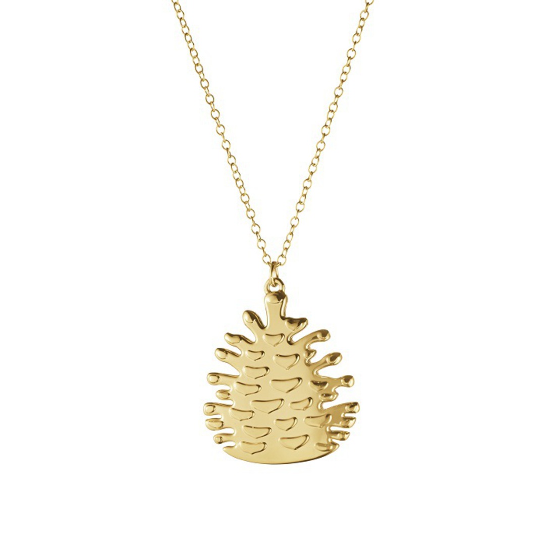 Georg Jensen Chain Ornament, Pinecone, Gold 2023 image 0