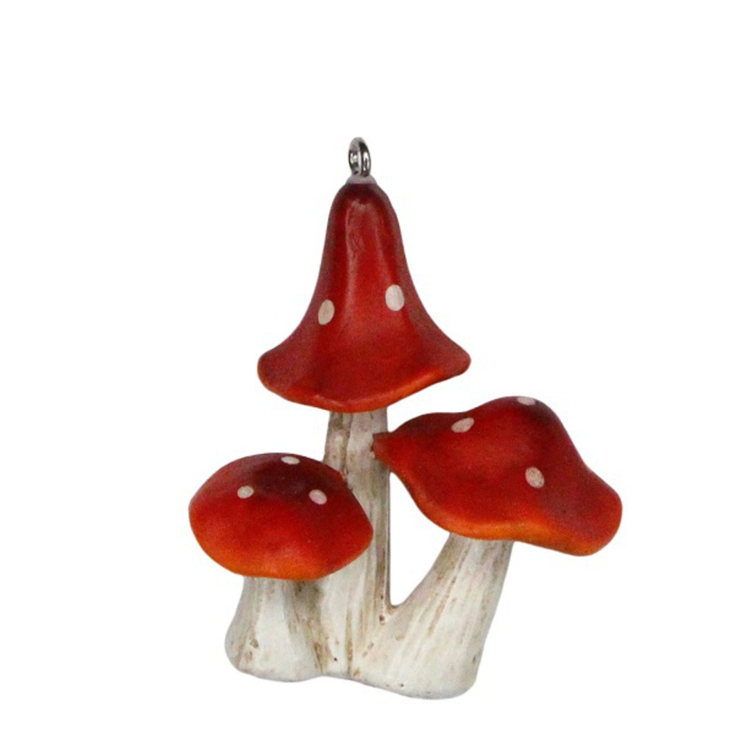 Resin Mushroom, Group 6cm *ETA NOV image 0