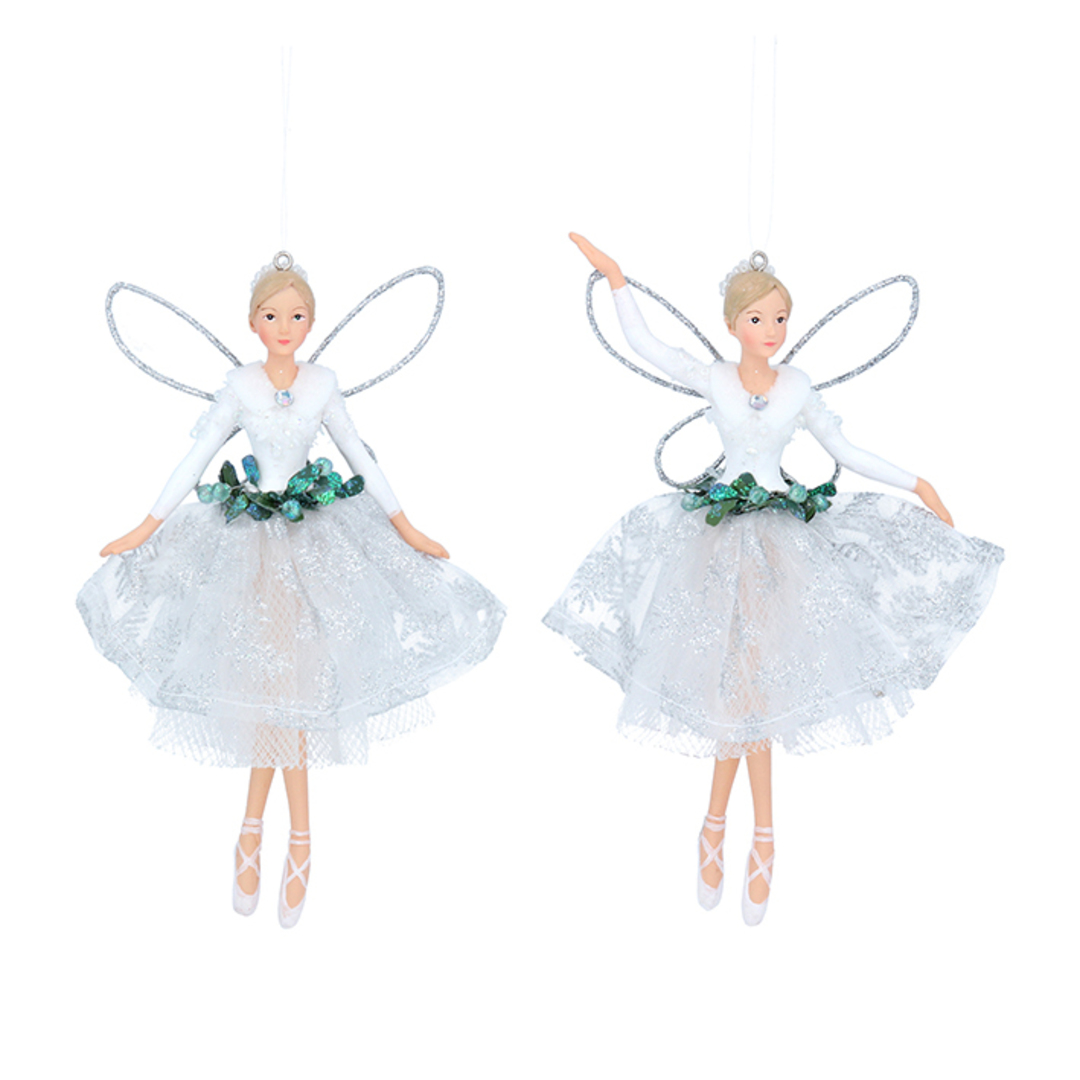 Resin Fabric Sheer Dress Fairy 14cm image 0