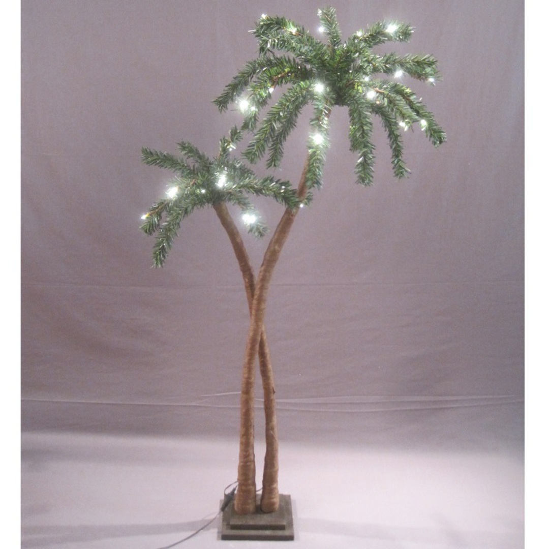 Coconut Palm Tree 1.2mtr, 48 LED Lights image 1