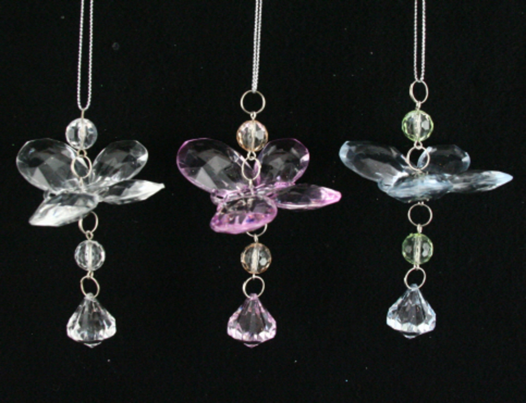 Acrylic Crystal Butterfly 9cm image 0