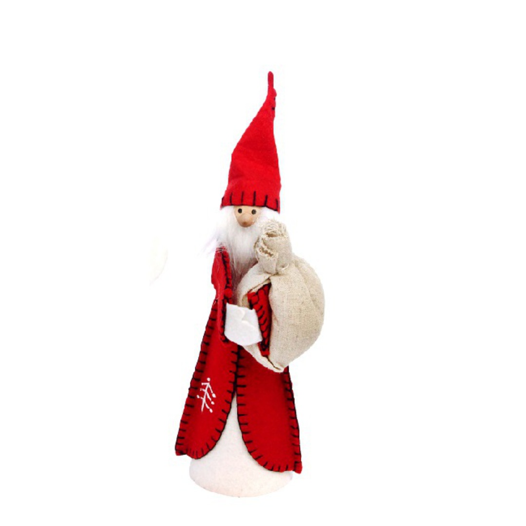 Felt Scandi Santa Tree Topper 25cm *ETA NOV image 0