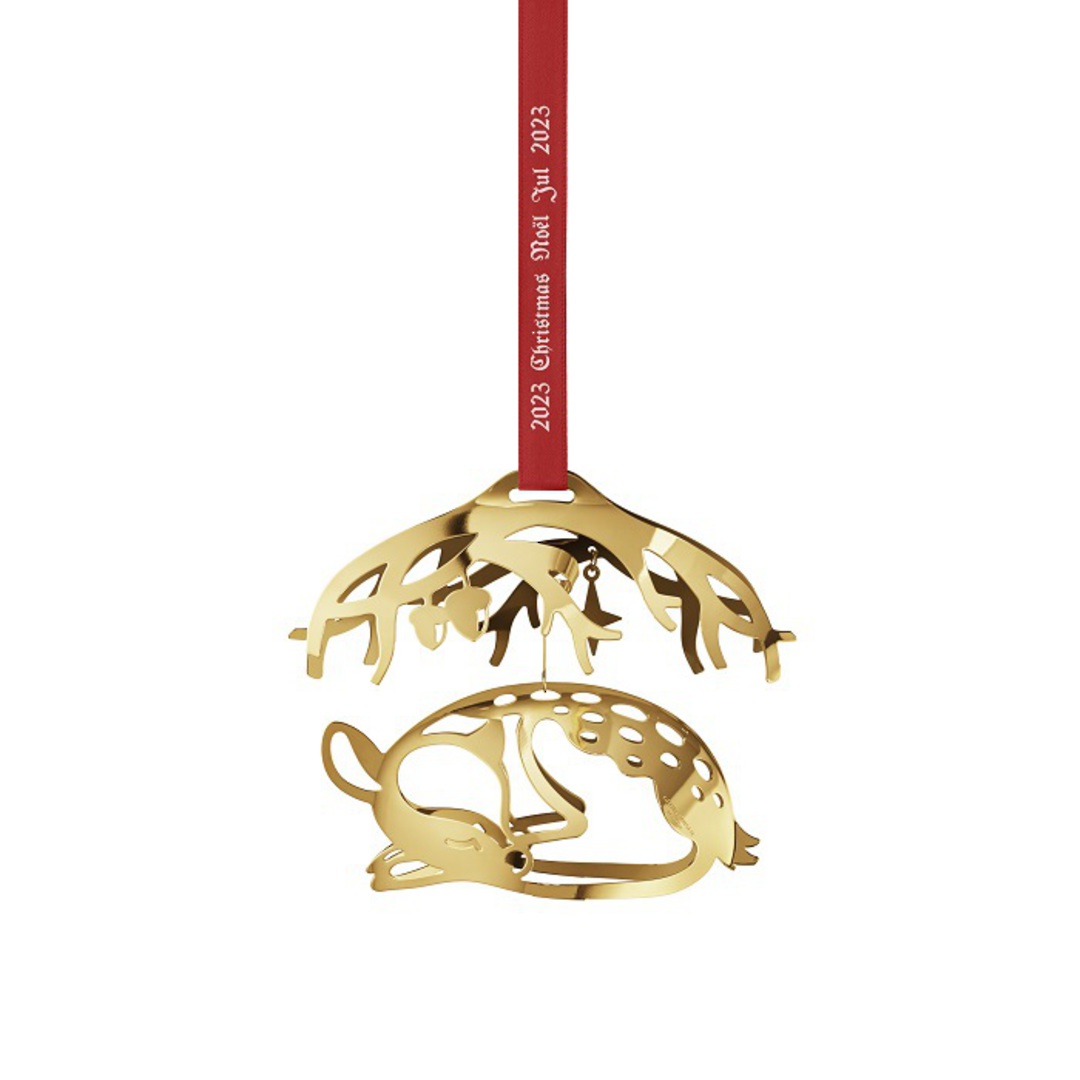 Georg Jensen Annual Ornament, Gold 2023 image 0