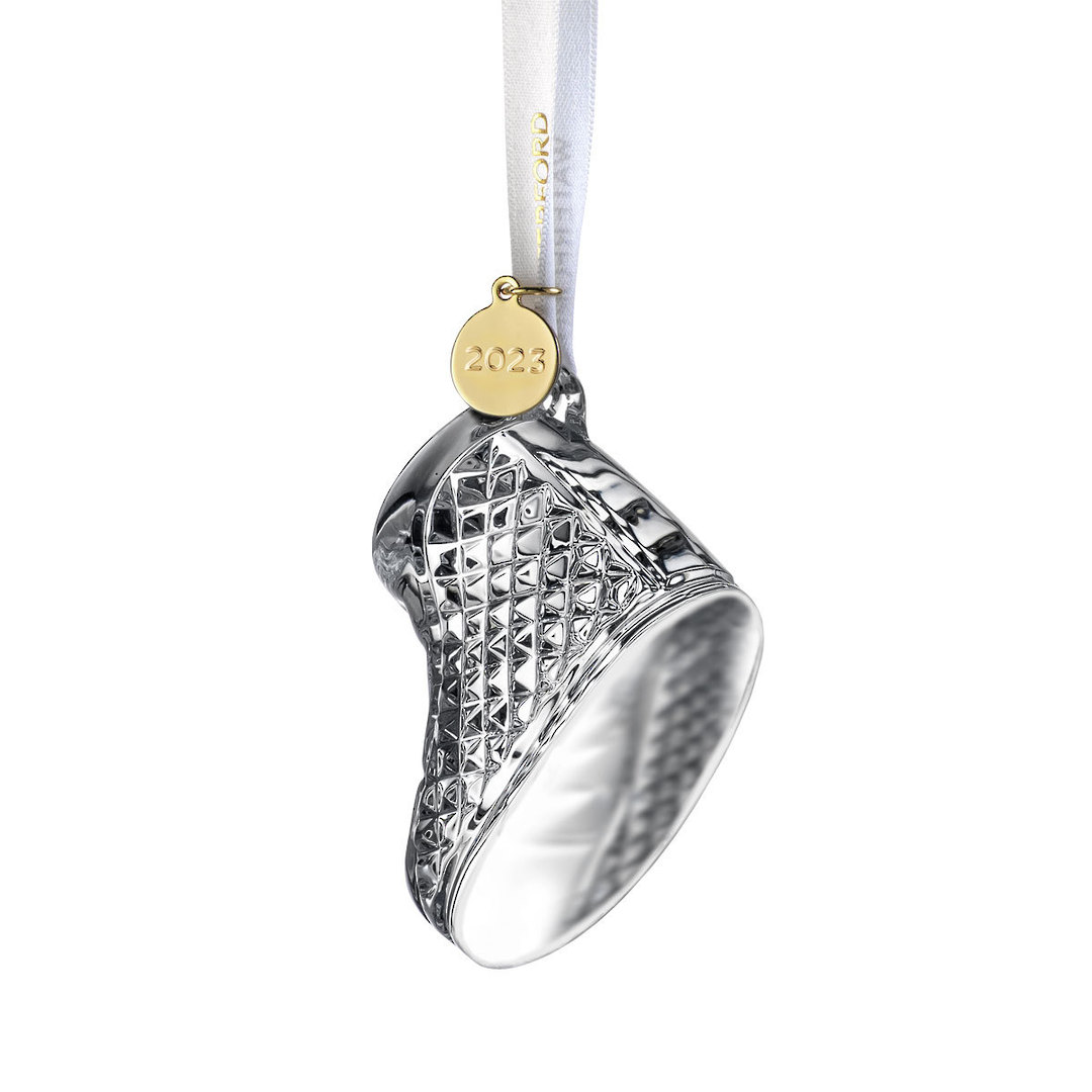 Waterford Baby's First Christmas Boot 2023, Dated image 2