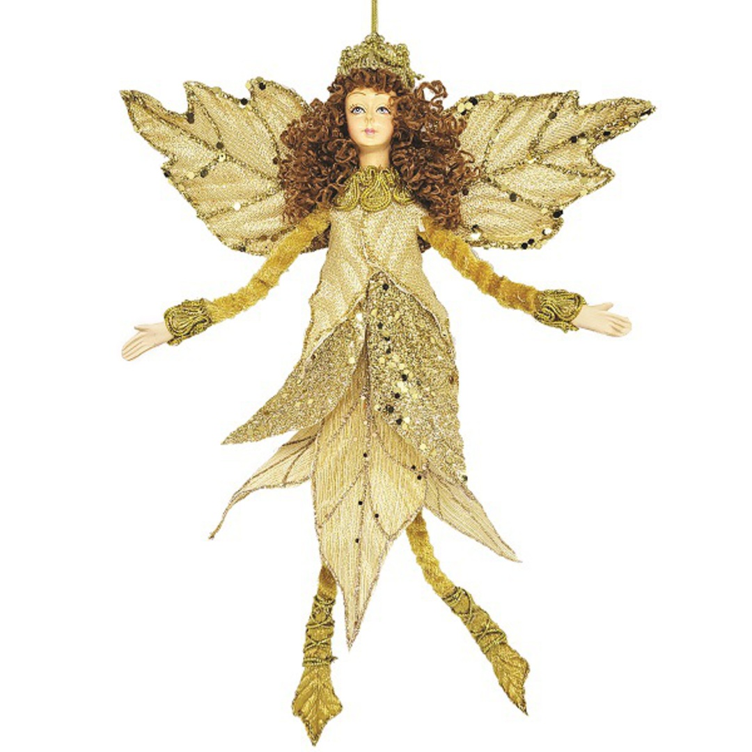 Maxi Resin Fabric Golden Autumn Fairy 30cm image 0