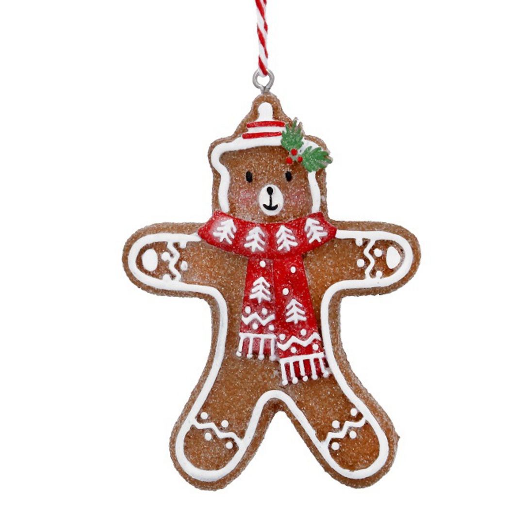 Resin Norse Cookie Teddy, Brown Bear 9cm *ETA NOV image 0