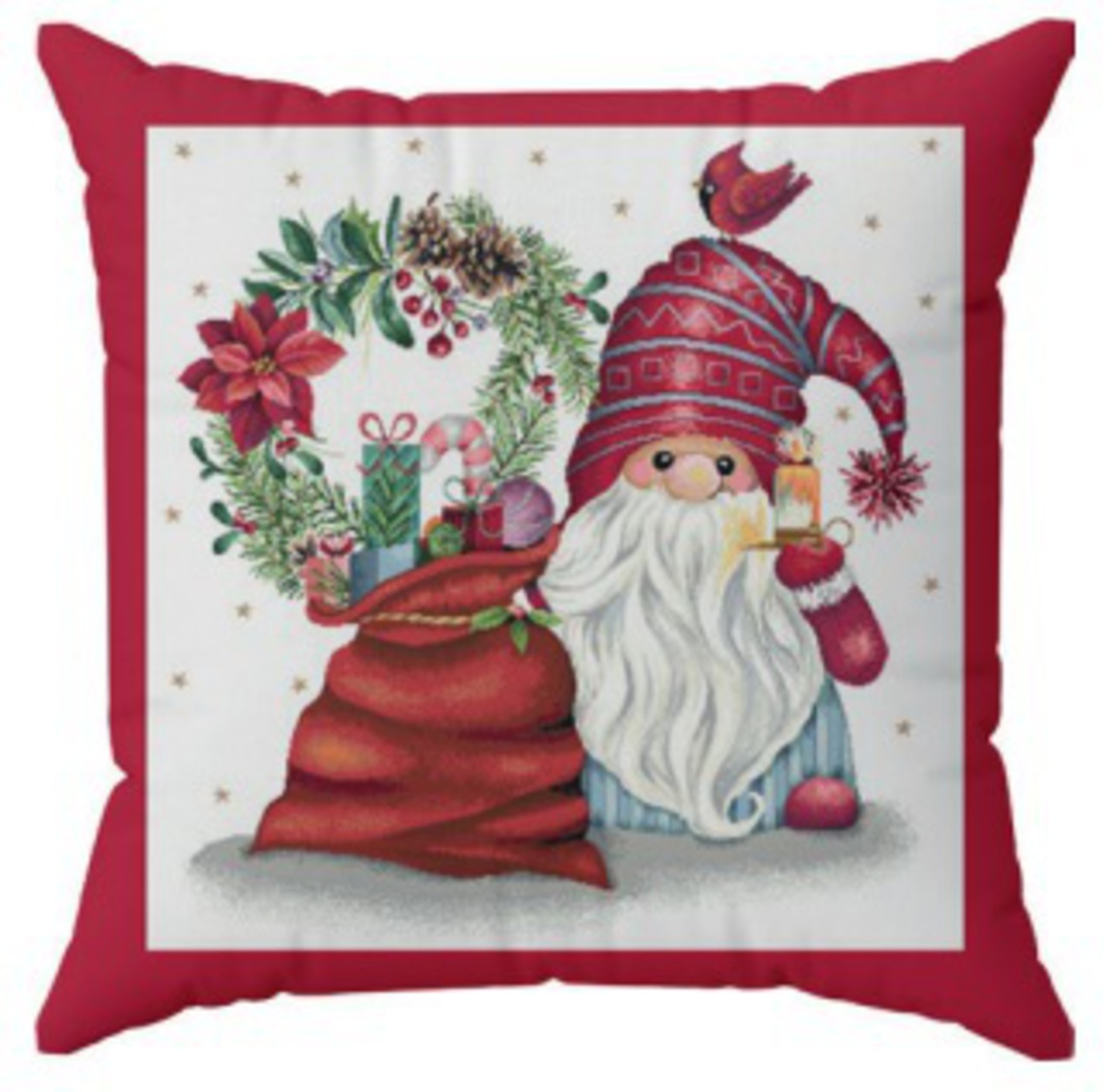 Elfi Red Cushion Cover 45x45cm image 0