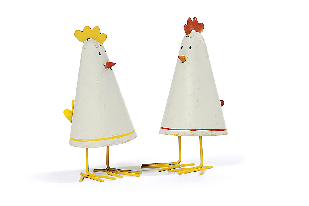 Tin Wobbly Chicken 12cm, each image 0