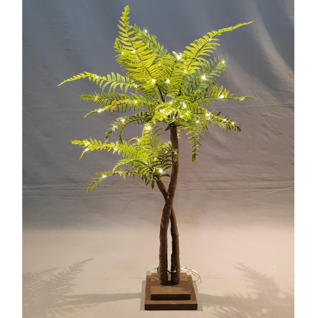 Mini Tree Fern 60cm, 78 LED Lights image 1