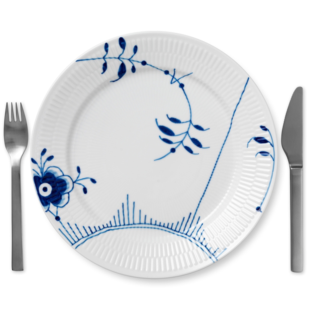 INDENT - Royal Copenhagen Blue Mega Dinner Plate No2, 27cm image 1