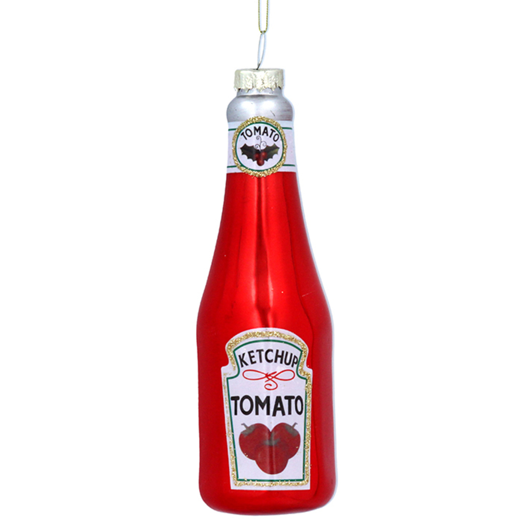 Glass Ketchup Bottle 8cm image 0