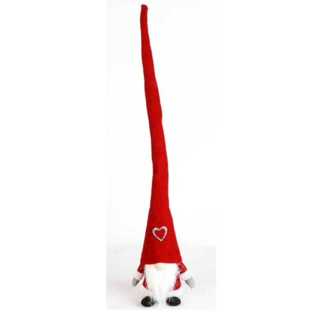 Plush Tall Hat Red Amore Santa image 0