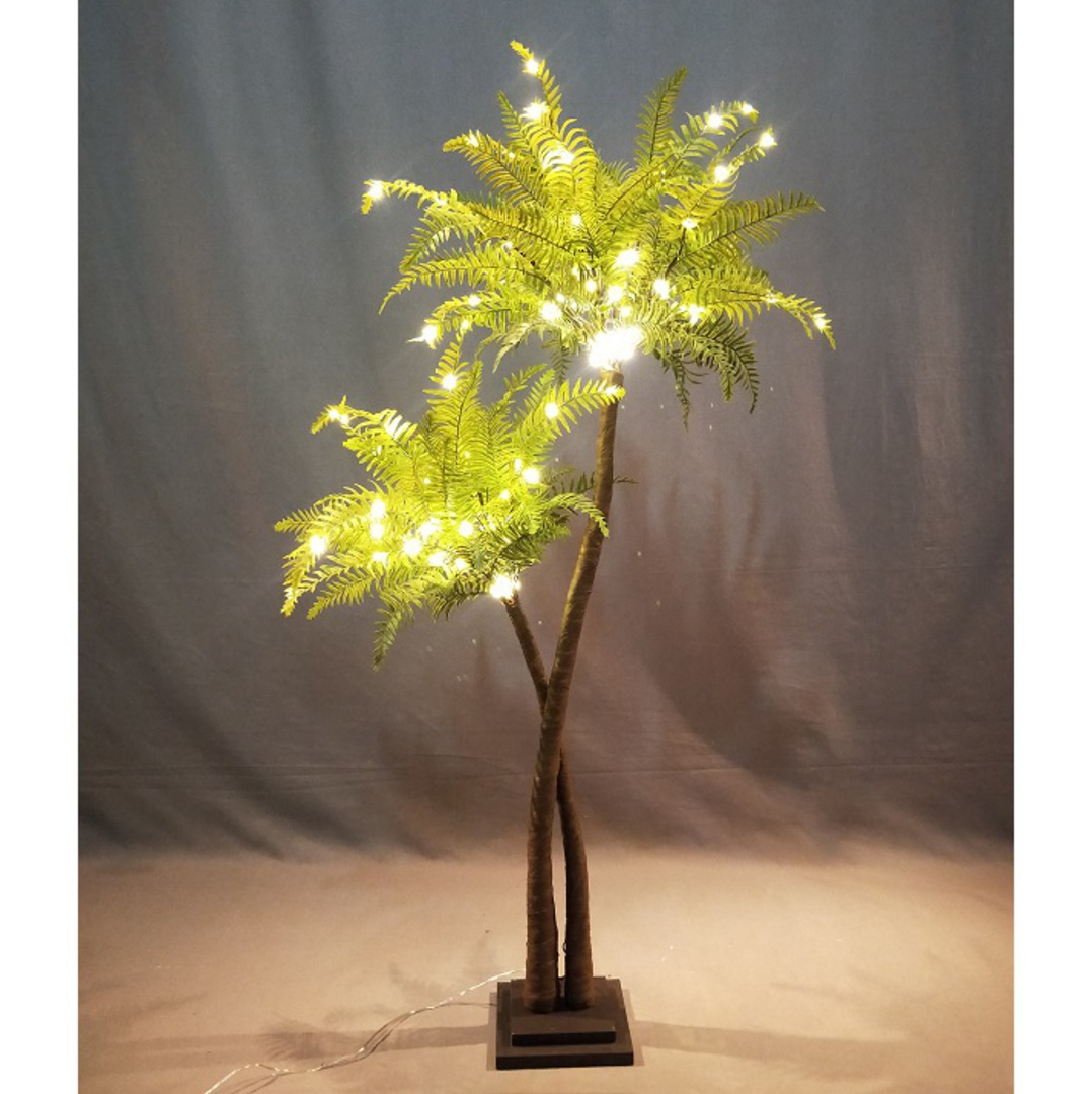 Tree Fern 1.2mtr, 98 LED Lights image 1
