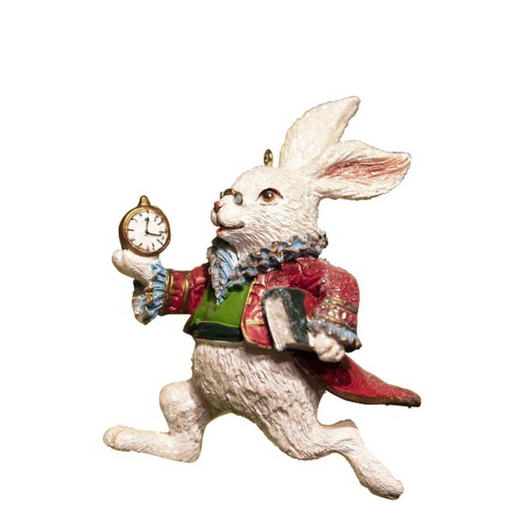 Resin White Rabbit 10cm *ETA NOV image 0