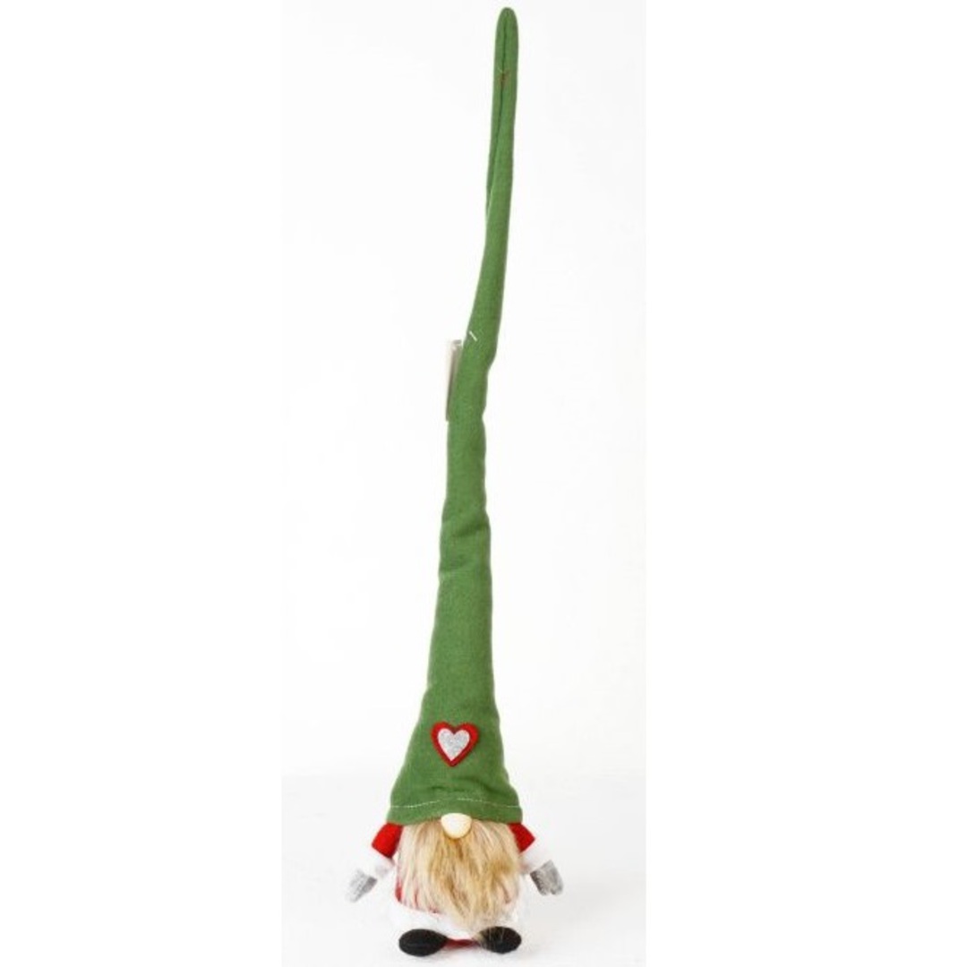 Plush Tall Hat Green Amore Santa image 0