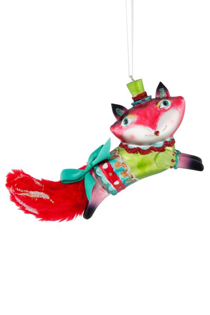 Glass Hanging Foxy Thing 15cm image 0