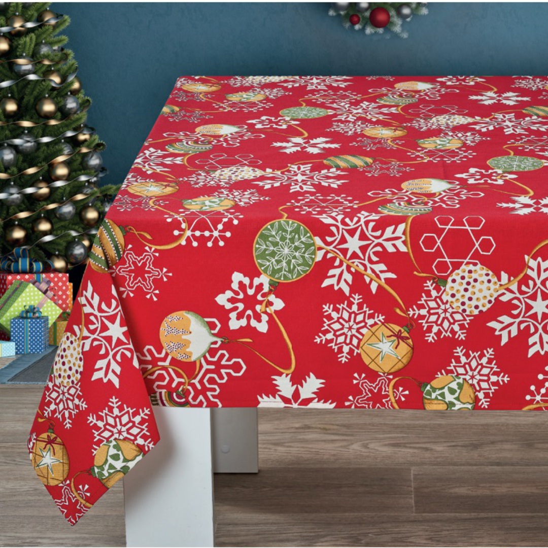 Tablecloth, Decoration Red image 1