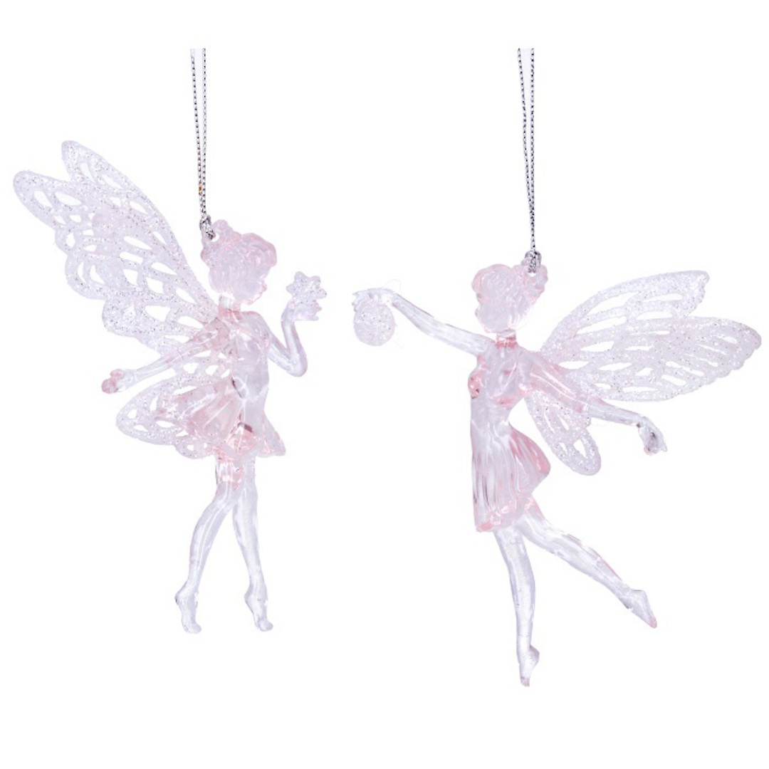 Acrylic Pink Fairy Ballerina 14cm image 0