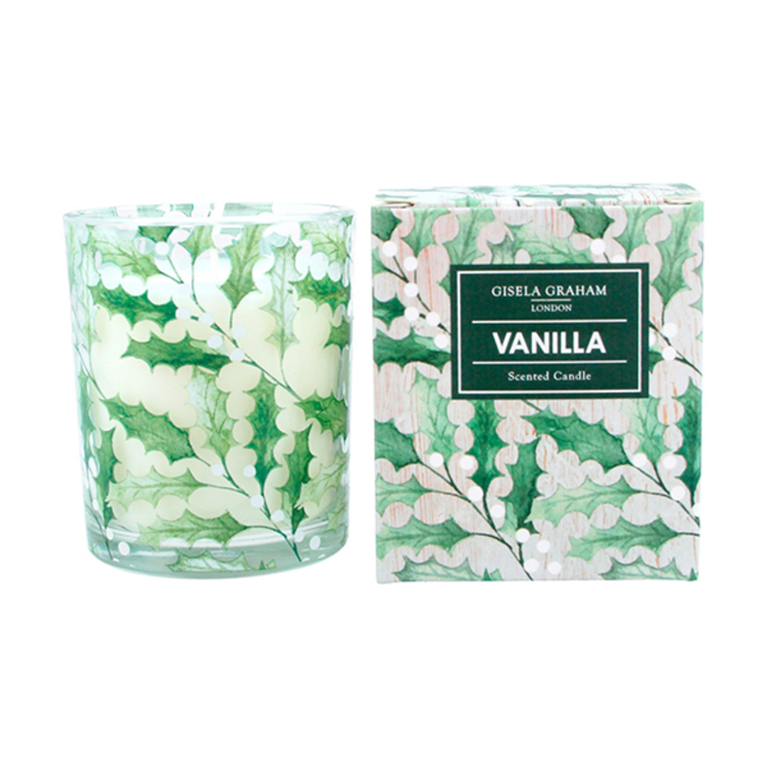 Holly & White Berry, Scented Candle Jar 8cm image 0