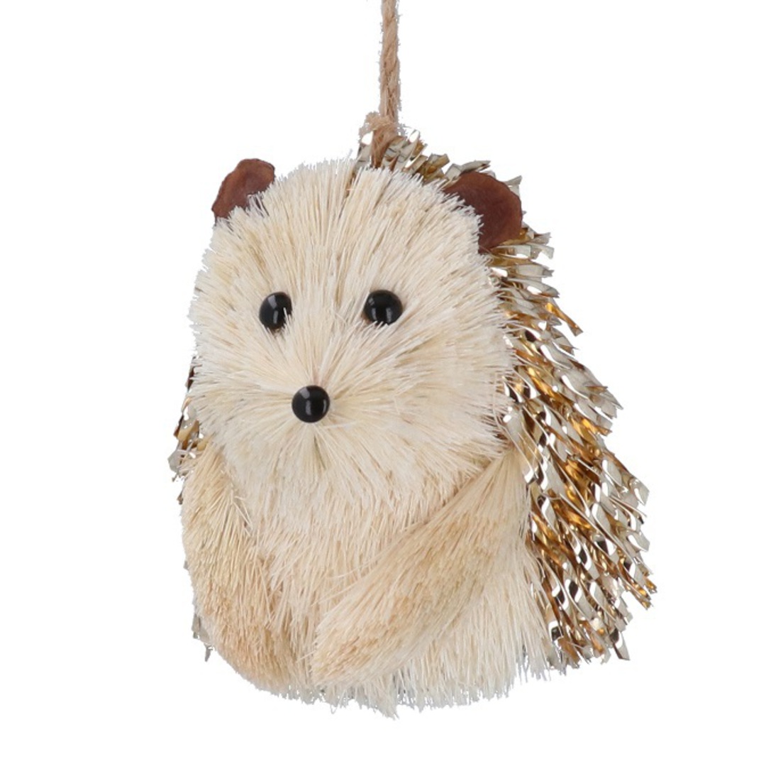 Gold Bristle Hedgehog, Up Right 9cm *ETA NOV image 0