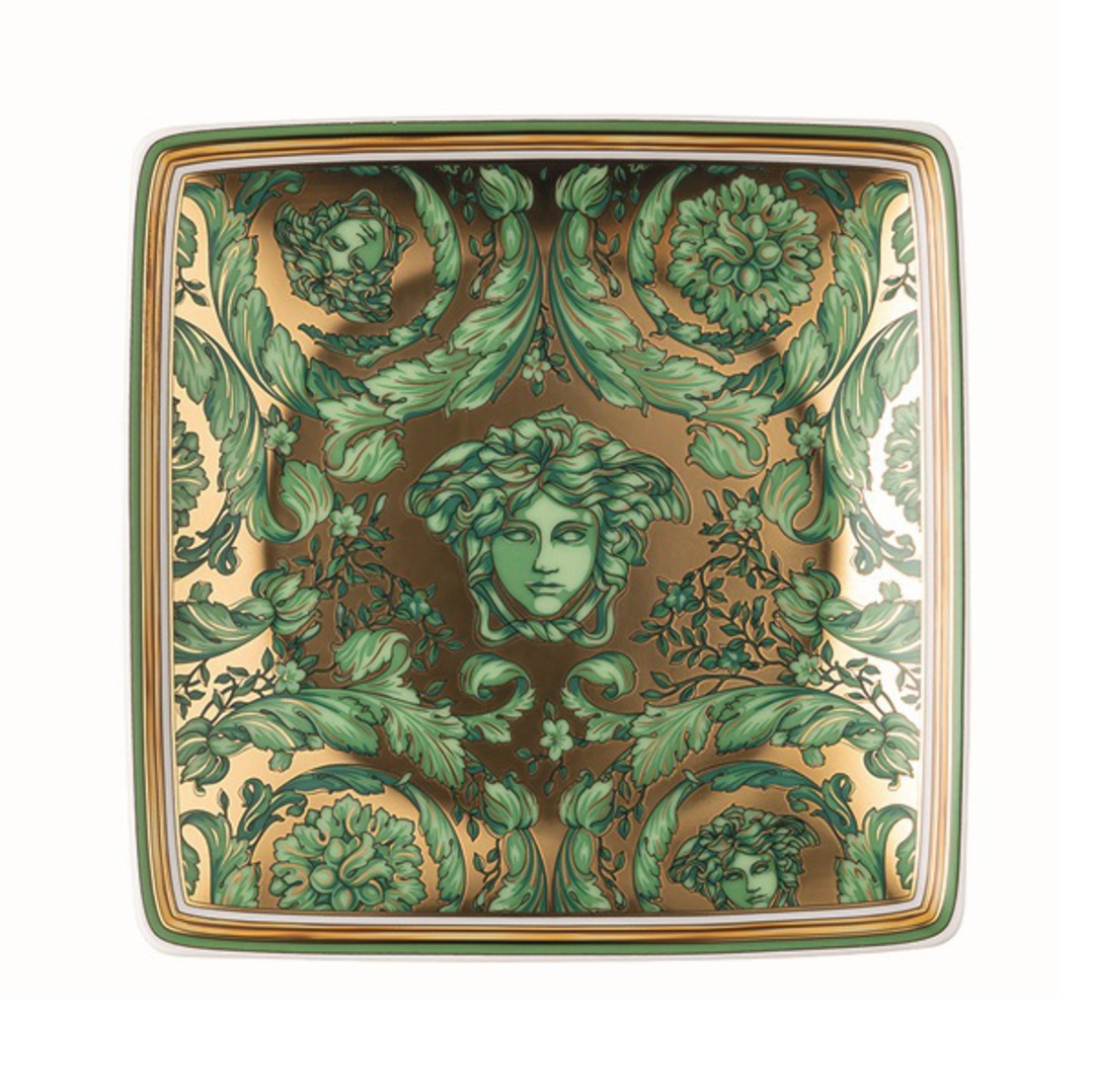 INDENT - Rosenthal Versace Xmas Square Plate 12cm, 2024 image 0