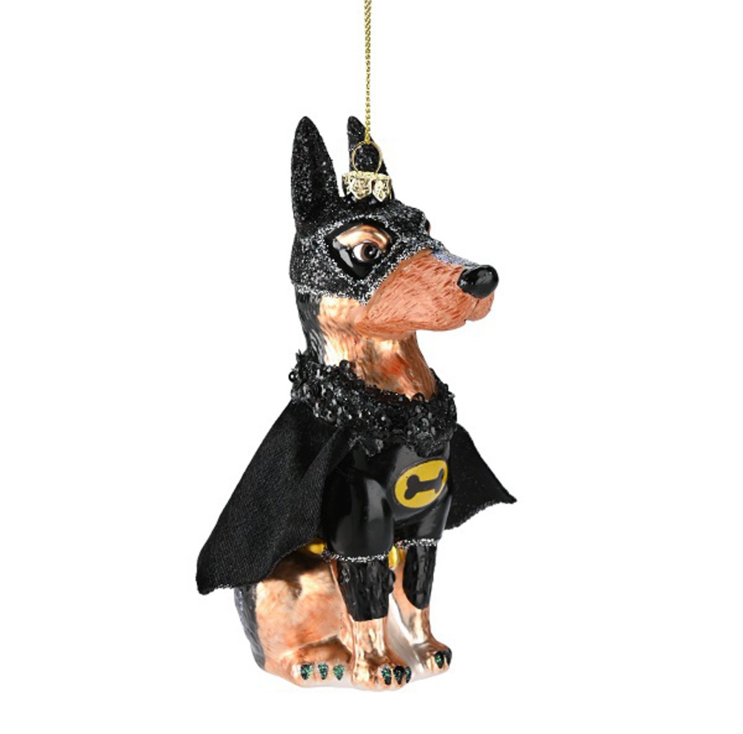 Glass Dog, Doberman Hero 15cm *ETA NOV image 0