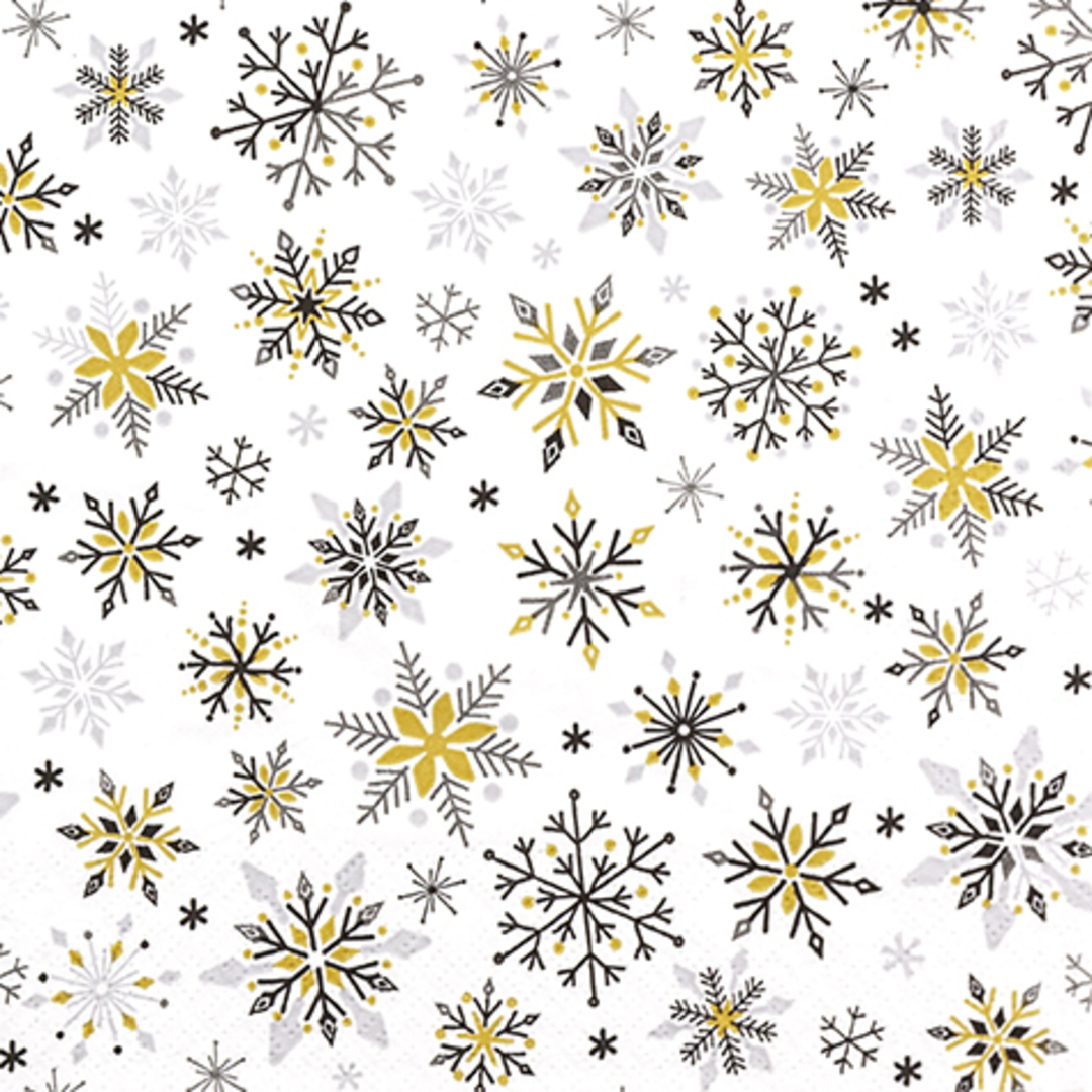 Paper Napkins 33cm, Sparkling Stars image 0