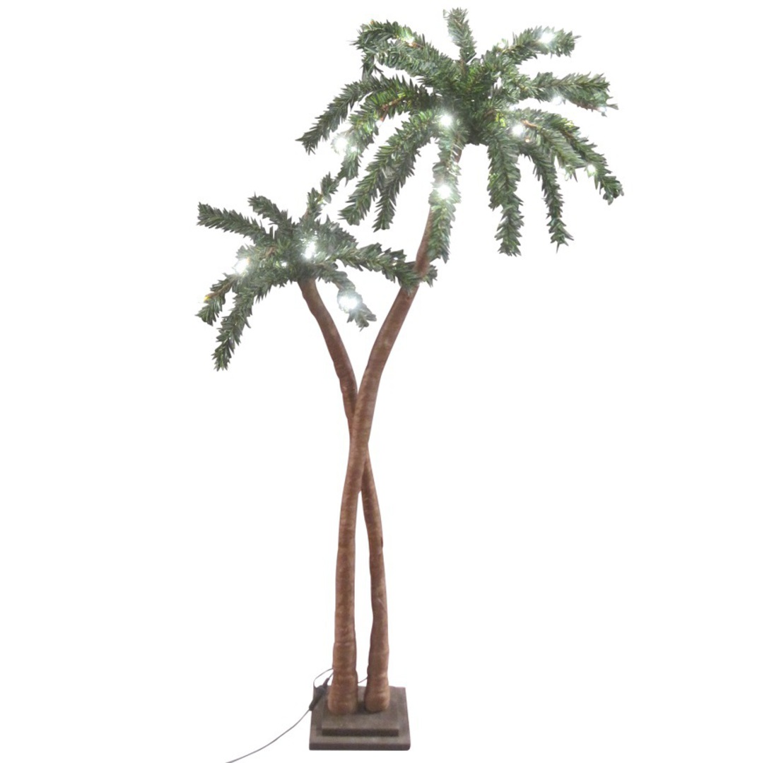 Coconut Palm Tree 1.2mtr, 48 LED Lights image 0