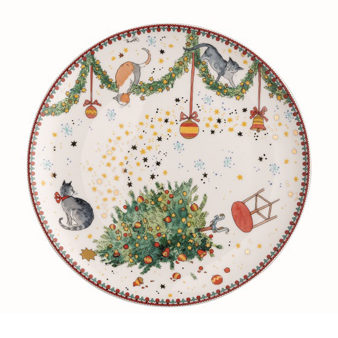 Hutschenruether Annual Xmas Plate 22cm Theme 2, 2024 *ETA NOV image 0