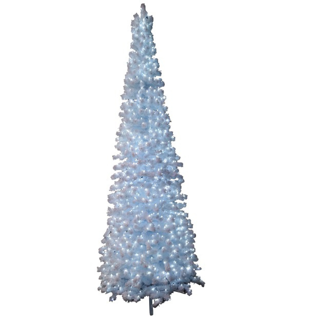 Silhouette Christmas Tree 2.1mtr, White image 2