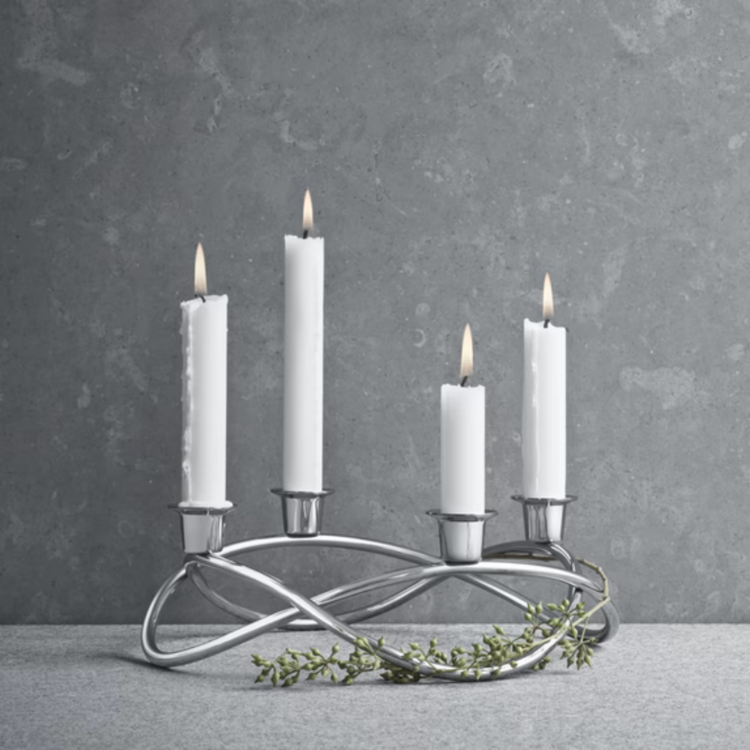 Georg Jensen Seasons Candelabra, Stainless Steel *ETA NOV image 2