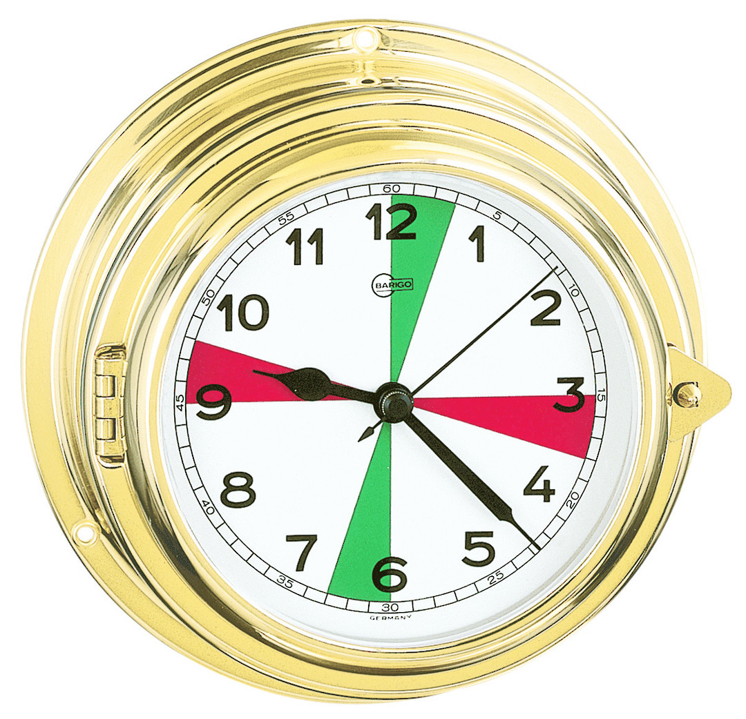 BM Marine Yacht Clock with Sectors image 0