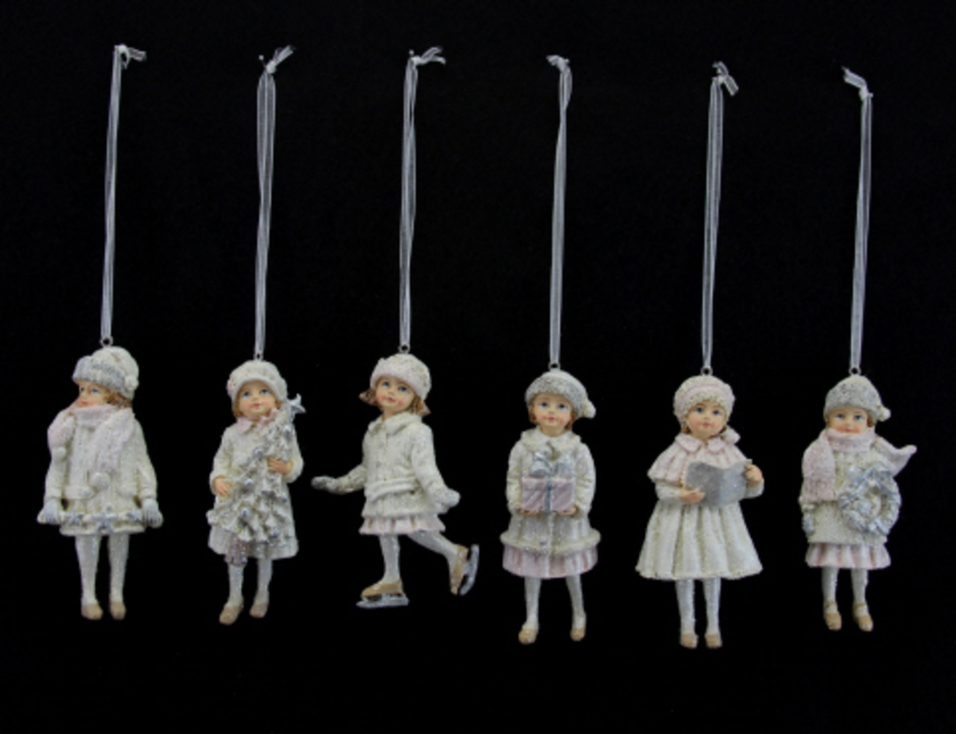 Hanging Resin Pastel Victorian Child SOLD OUT image 0