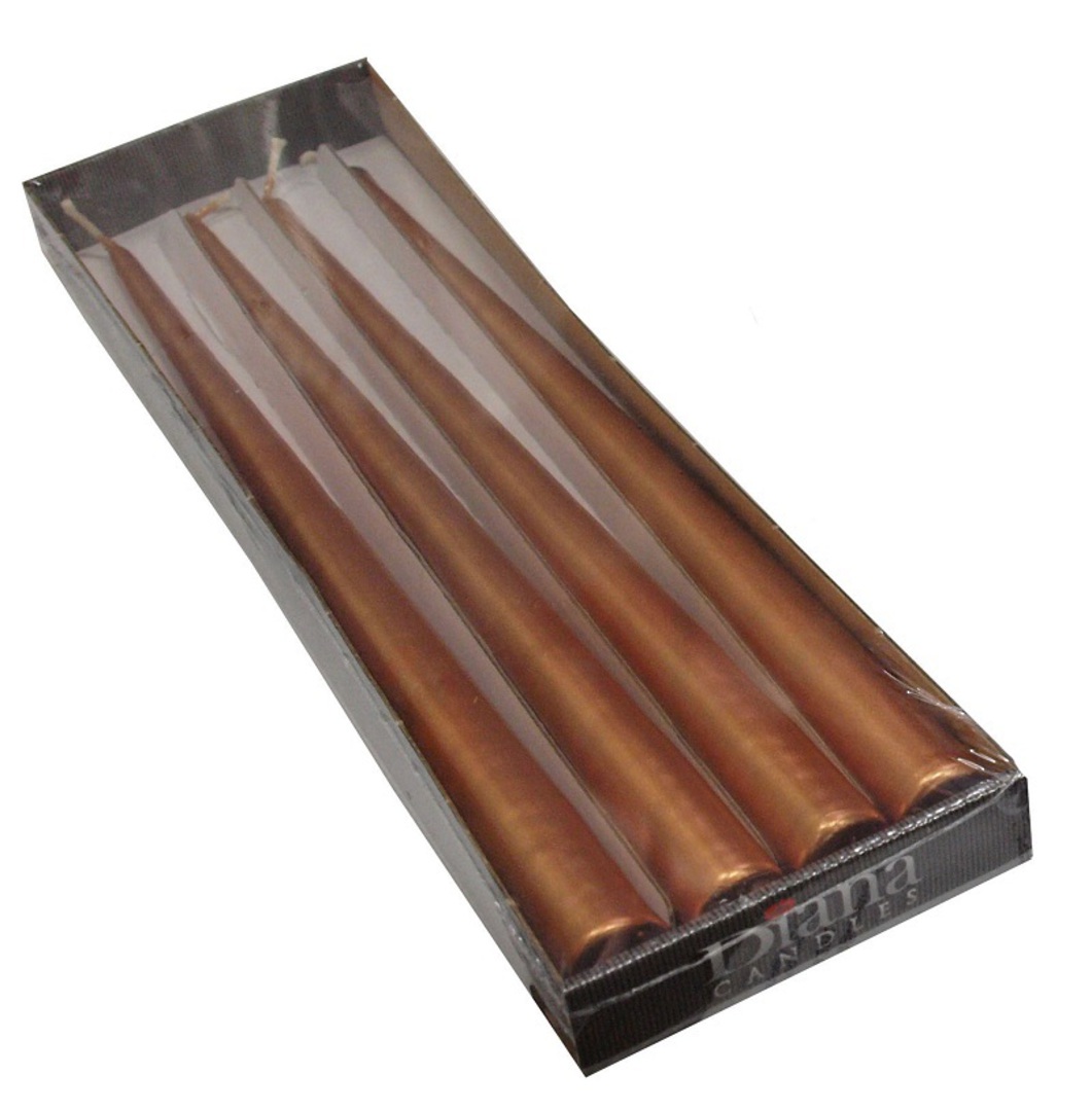 Copper Taper Candle Pack 4 image 0