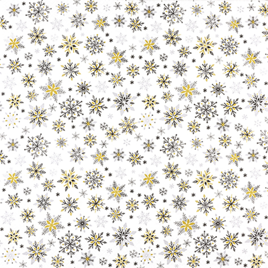 Paper Napkins 33cm, Sparkling Stars image 1